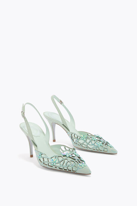 EDEN MINT GREEN SLINGBACK 80