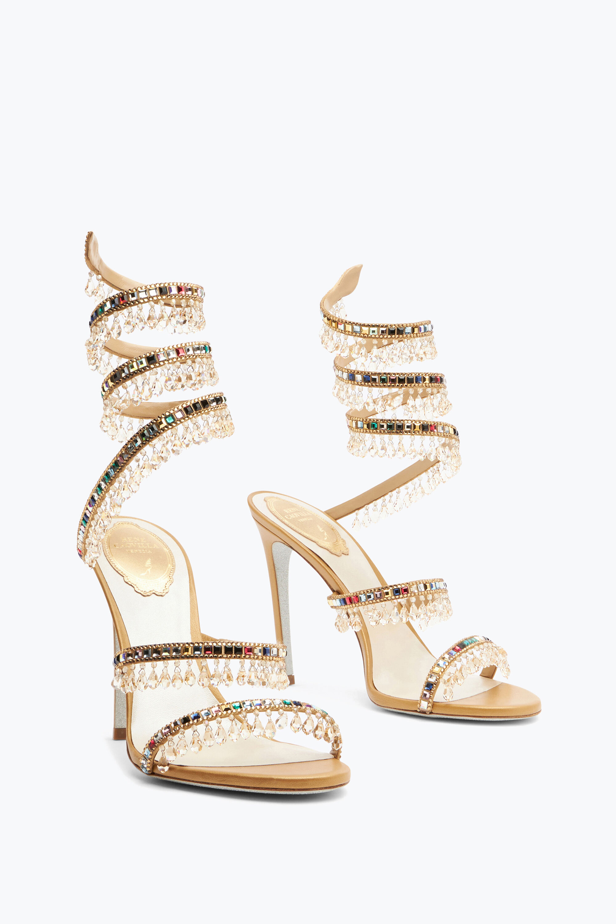 Jeweled shoes sandals pumps flats and more Caovilla