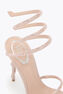 MARGOT NUDE PLATFORM SANDAL 120