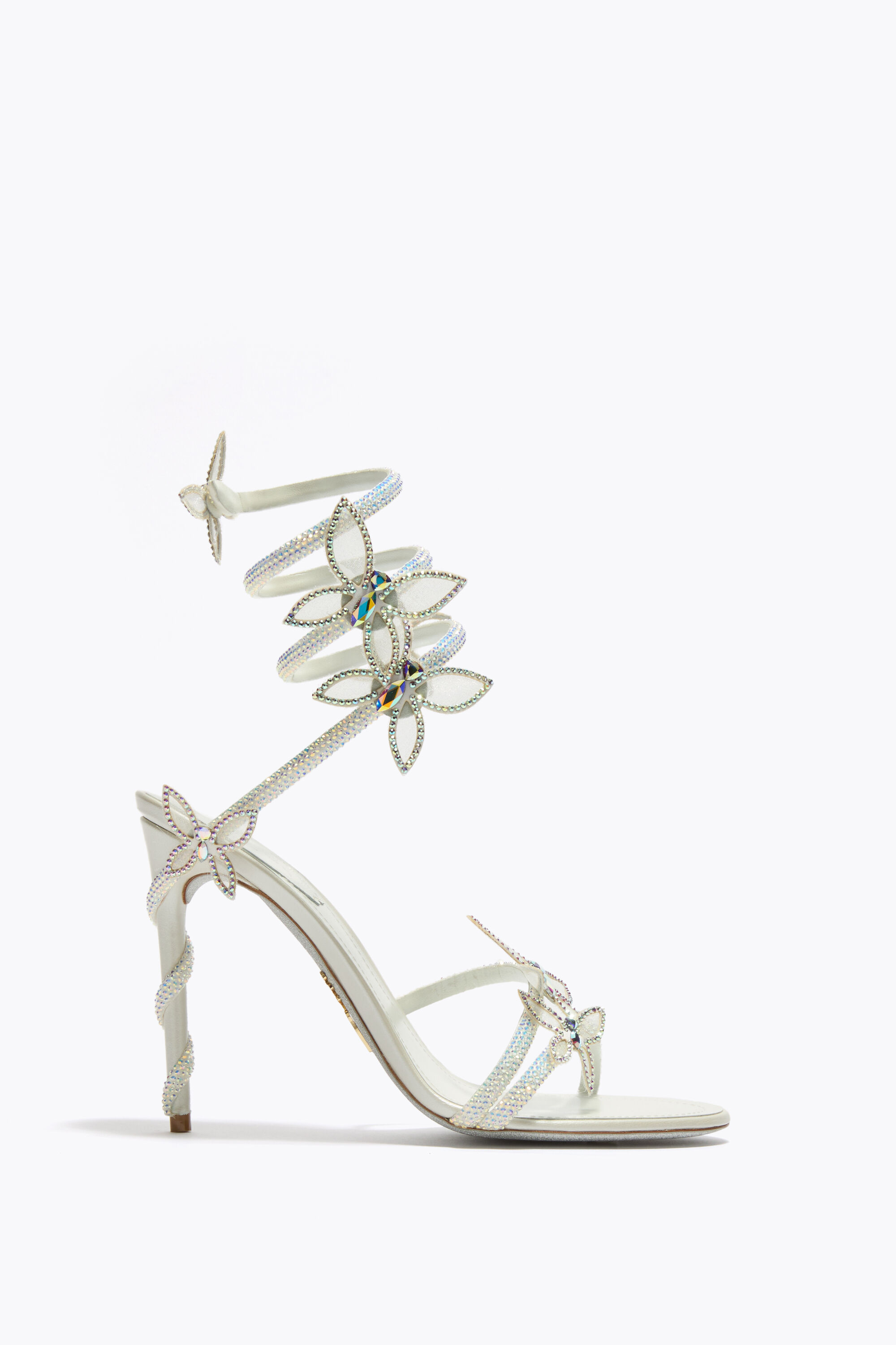 Jeweled sandals with crystals and gems | René Caovilla®