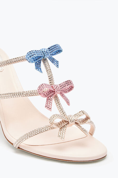 Caterina Mule With Multicolor Crystals 80