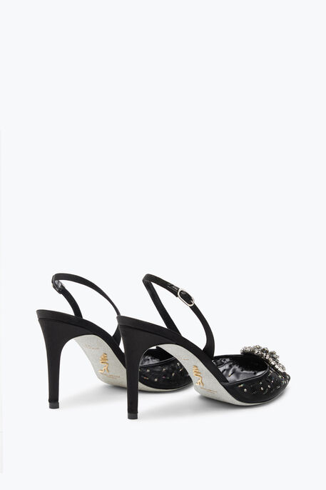 Barbara Black Slingback 80