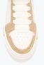 XTRA WHITE-GOLD SNEAKER WITH CRYSTALS 50