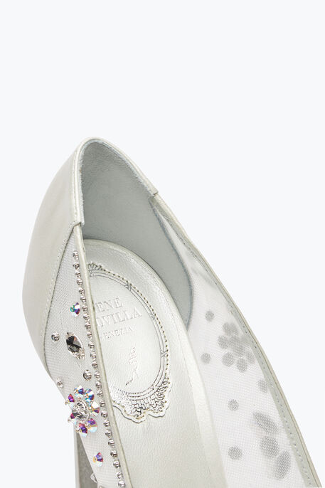 Cinderella White Pump 105 Cinderella White Pump 105