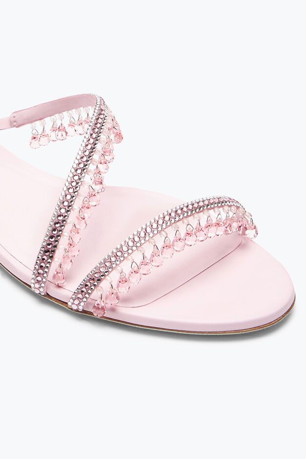 Chandelier Barbie Pink Flat Sandal 10 Chandelier Barbie Pink Flat Sandal 10