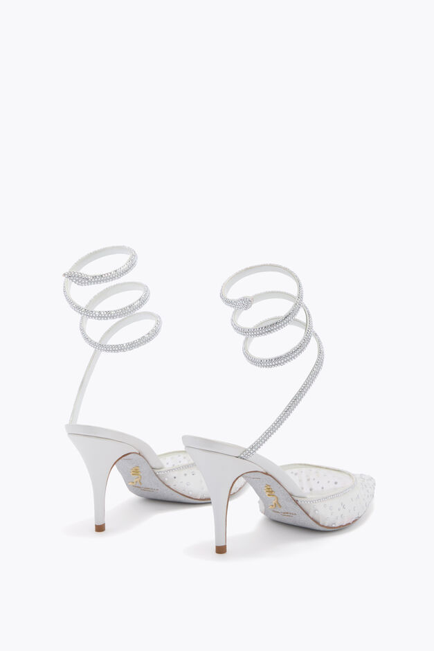 BELLE IVORY PUMP WITH SERPENT 80