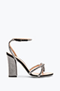 NICOLE BLACK SANDAL 105