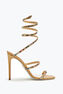 Cleo Crystal Gold Sandal 105