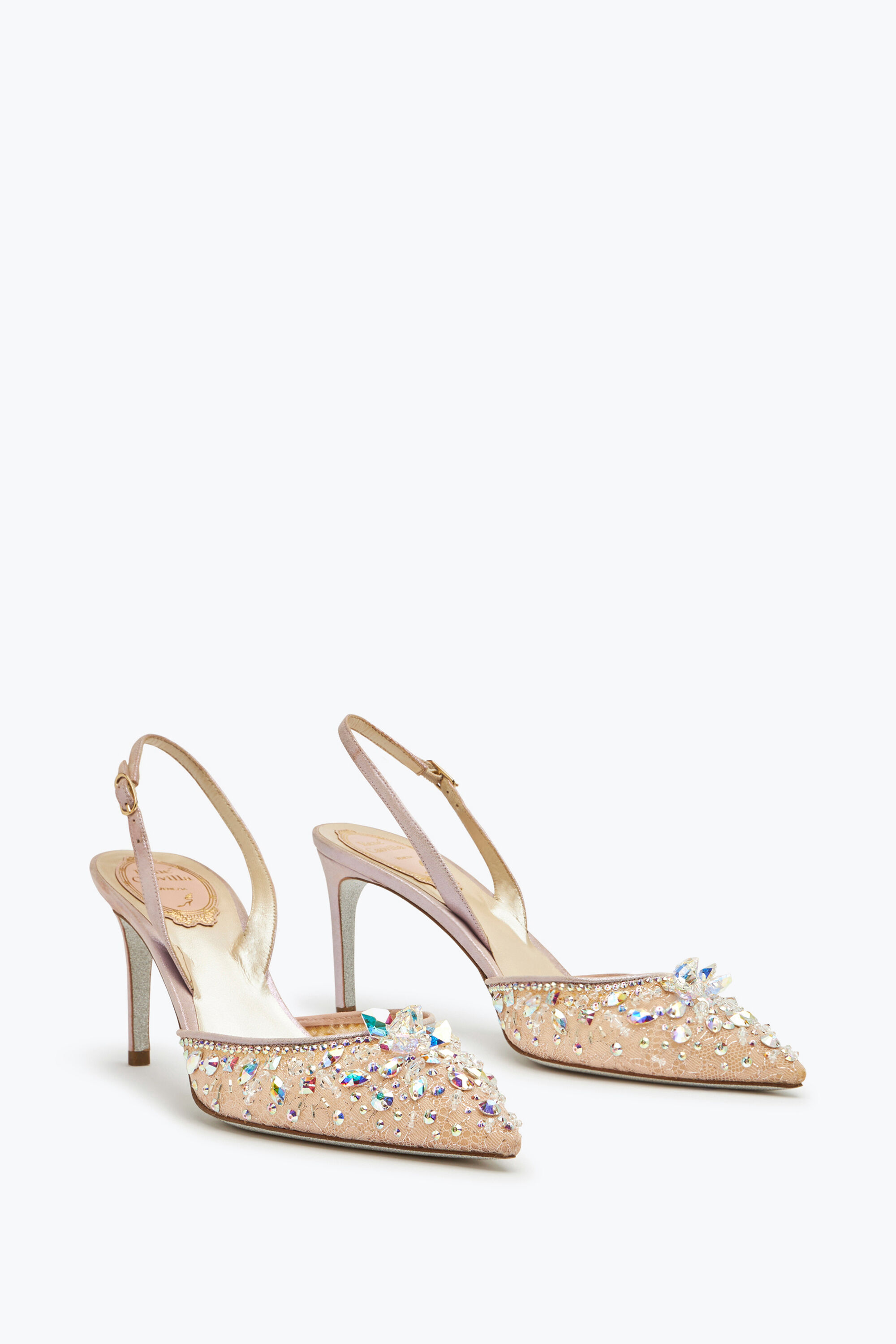 商品画像：Rene Caovilla® Cleo: jeweled designer sandals 1