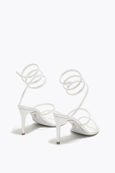 CLEO WHITE SANDAL 80
