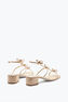 Caterina Crystal Beige Sandal 35