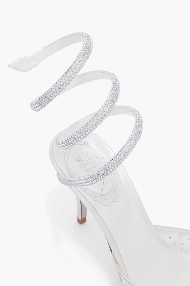 BELLE IVORY PUMP WITH SERPENT 80