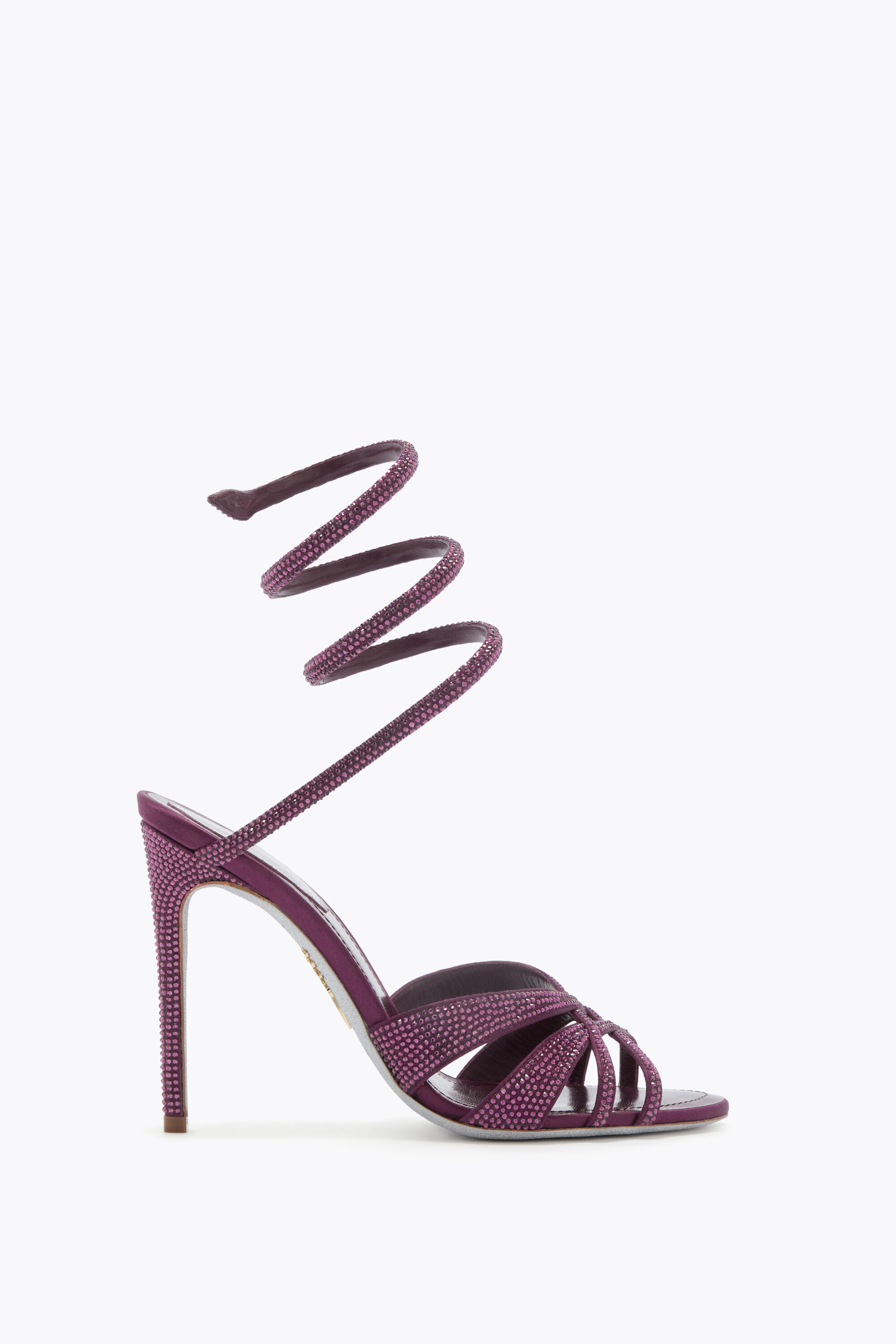 Jeweled DANIA AMETHIST SANDAL 105 | Rene Caovilla®