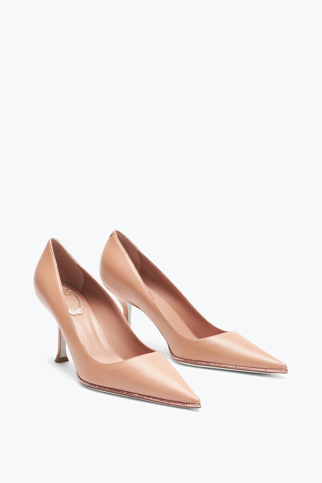 Candice Rose Gold Pump 80