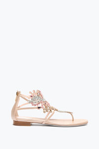VENEZIANA NUDE THONG SANDAL 10