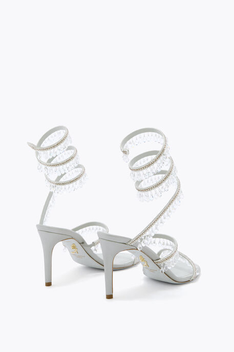 CHANDELIER SILVER SANDAL 80