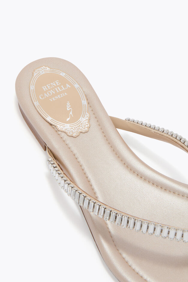 SPARK NUDE THONG SANDAL 10