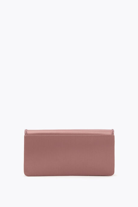 ONDA POWDER PINK CLUTCH