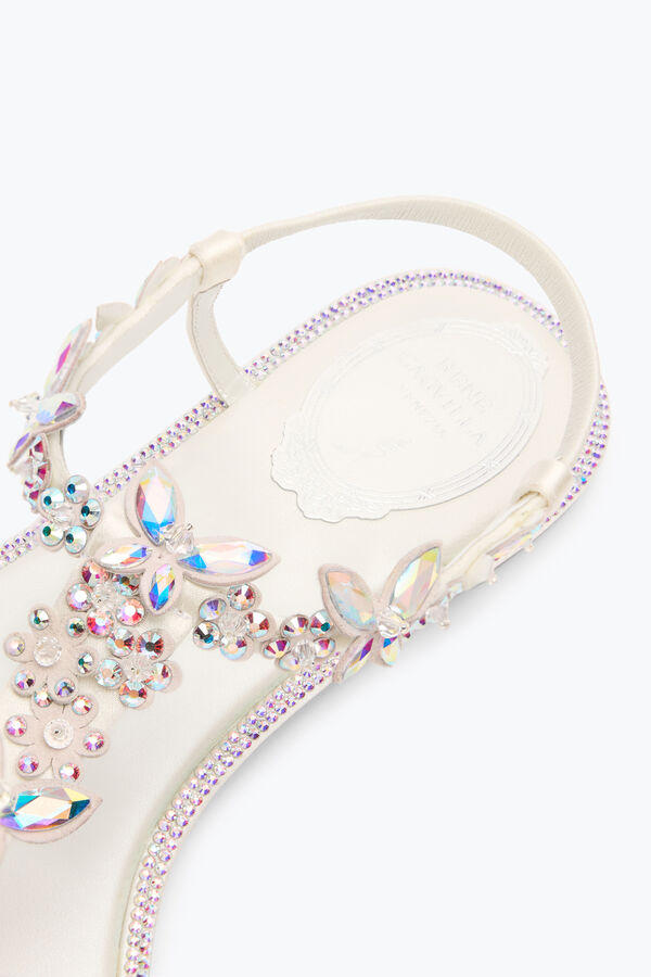 EDEN IVORY THONG SANDAL 10
