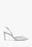 Silver Slingbacks Cinderella 75