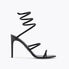 CLEO BLACK SANDAL 105