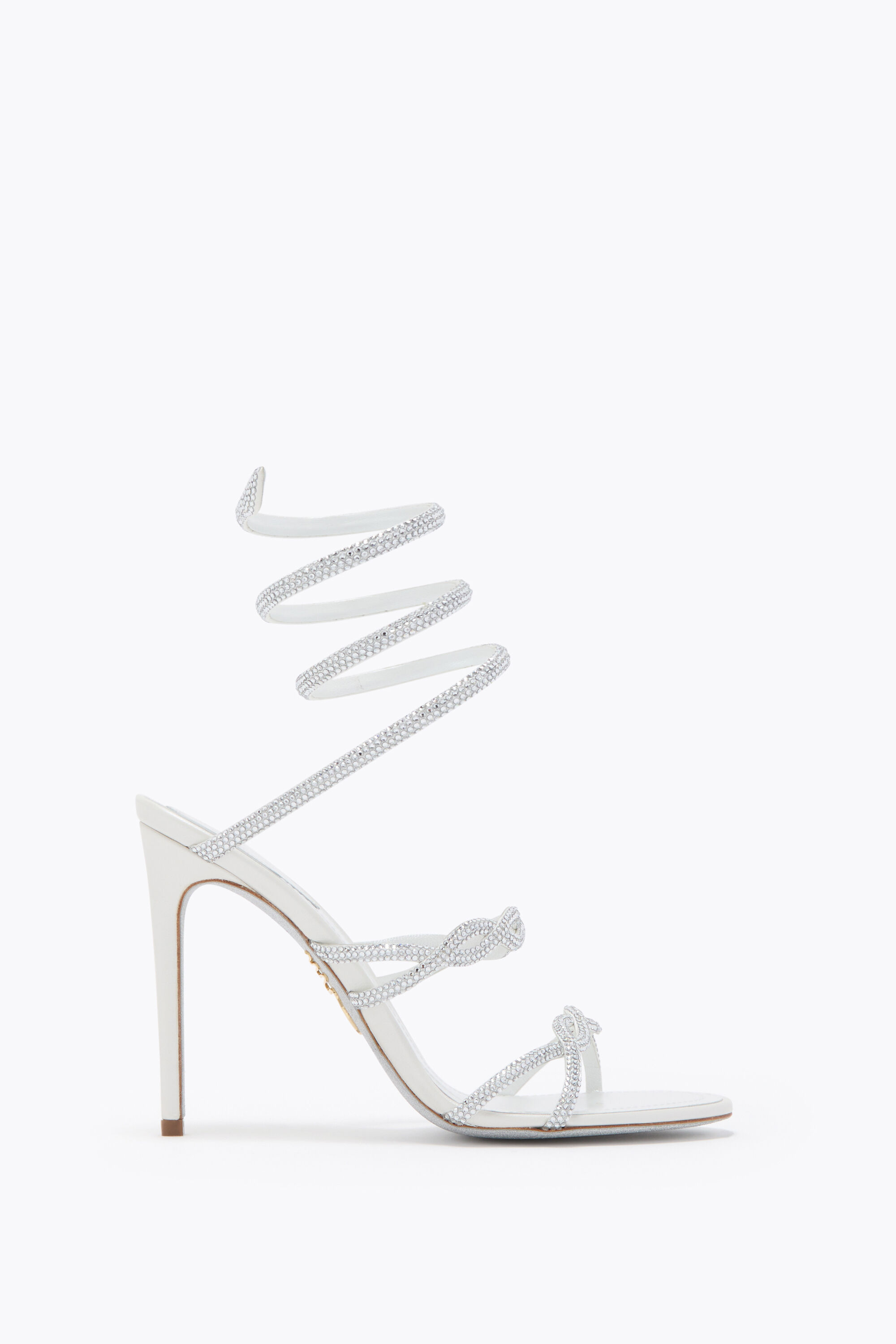 サンダル・ミュール Rene Caovilla 'Braid Cleo' sandals (C12542105R001 V104) Jeweled BRAID CLEO IVORY SANDAL 105 | Rene Caovilla®