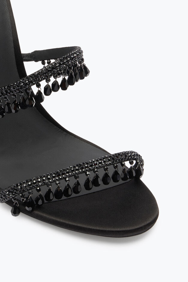 SUPER CHANDELIER BLACK SANDAL 105