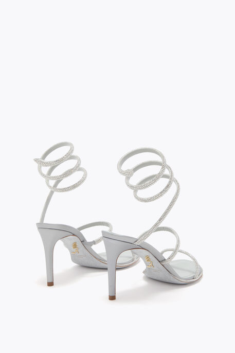 CLEO SILVER SANDAL 80 CLEO SILVER SANDAL 80