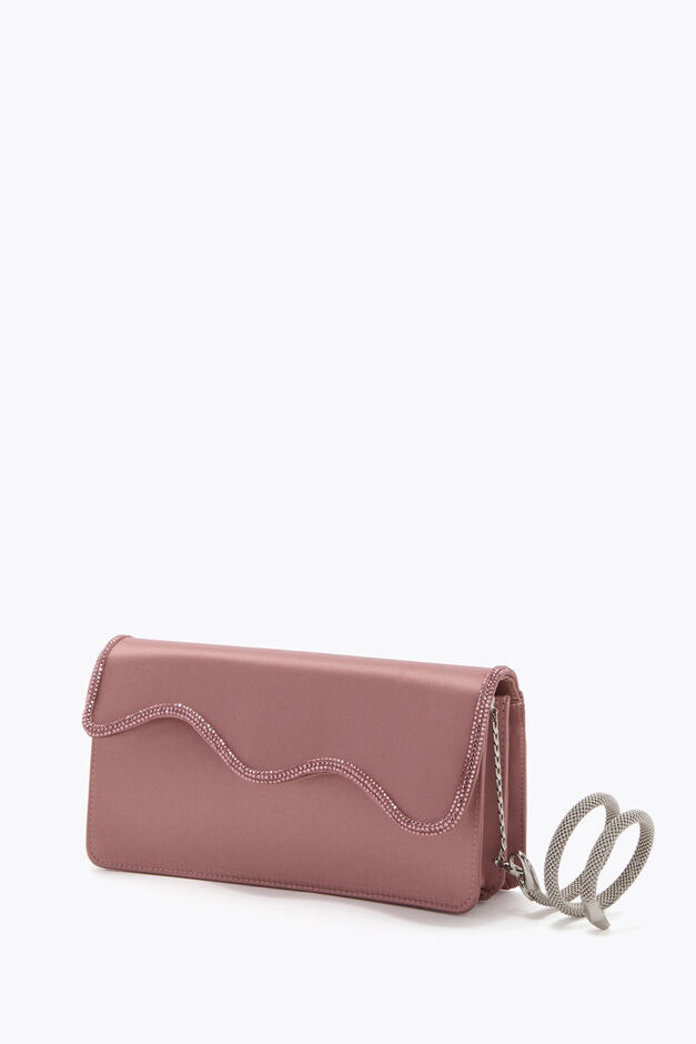 ONDA POWDER PINK CLUTCH ONDA POWDER PINK CLUTCH