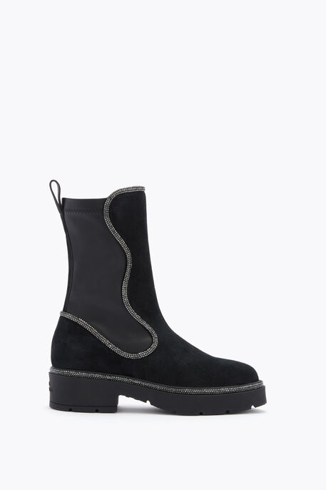 ONDA BLACK BIKER BOOT 50
