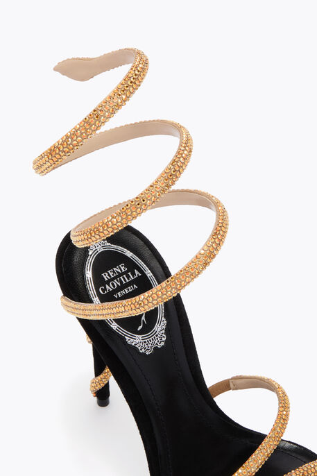 MARGOT HONEY PLATFORM SANDAL 120