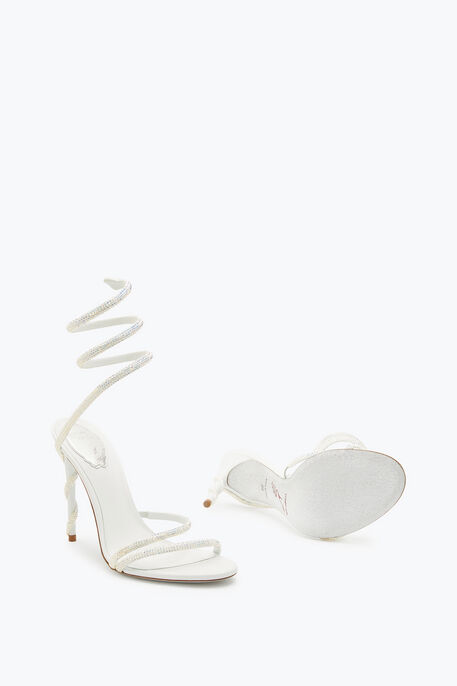 MARGOT SWAROVSKI WHITE SANDAL JEWEL MARGOT SWAROVSKI WHITE SANDAL JEWEL
