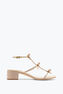 Caterina Crystal Beige Sandal 40