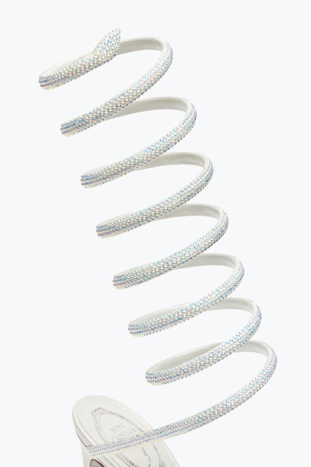 Super Cleo White Sandal 105