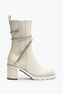 Cleo Crystal Ivory Bootie 60