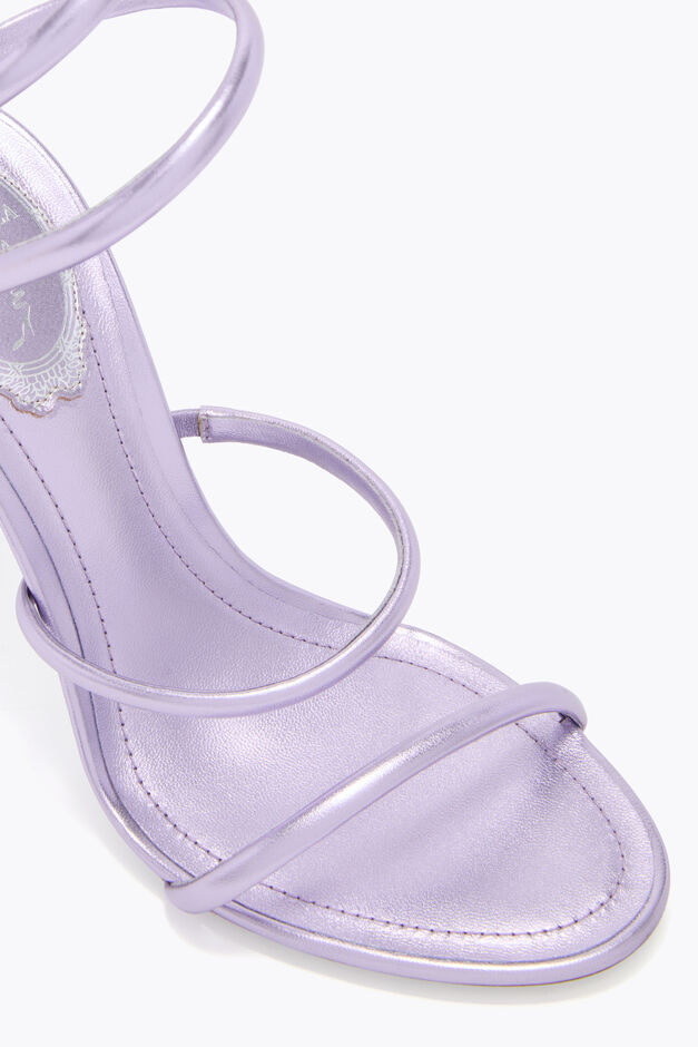 CLEO METALLIC LILAC SANDAL 105