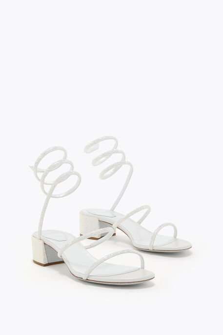 CLEO WHITE SANDAL 40