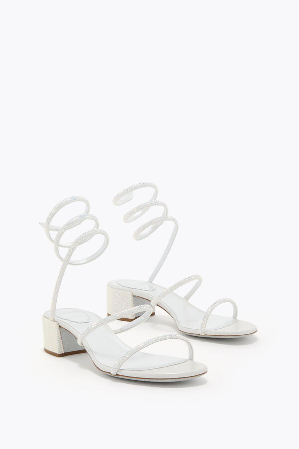 CLEO WHITE SANDAL 40