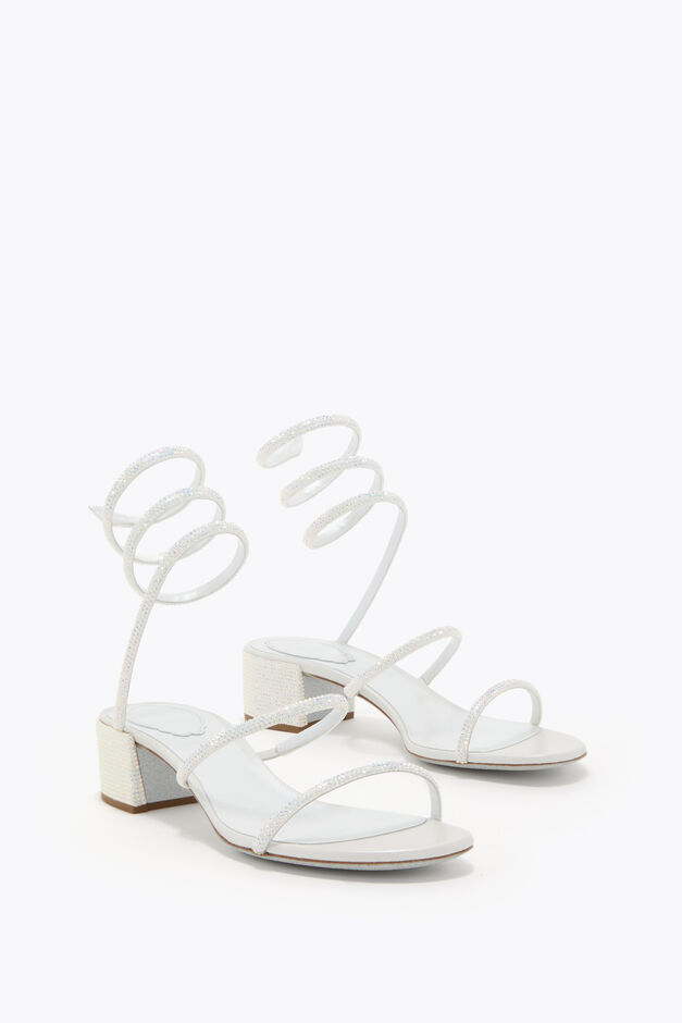 CLEO WHITE SANDAL 40