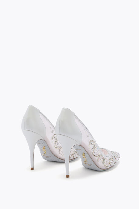 JAHANARA WHITE PUMP 100