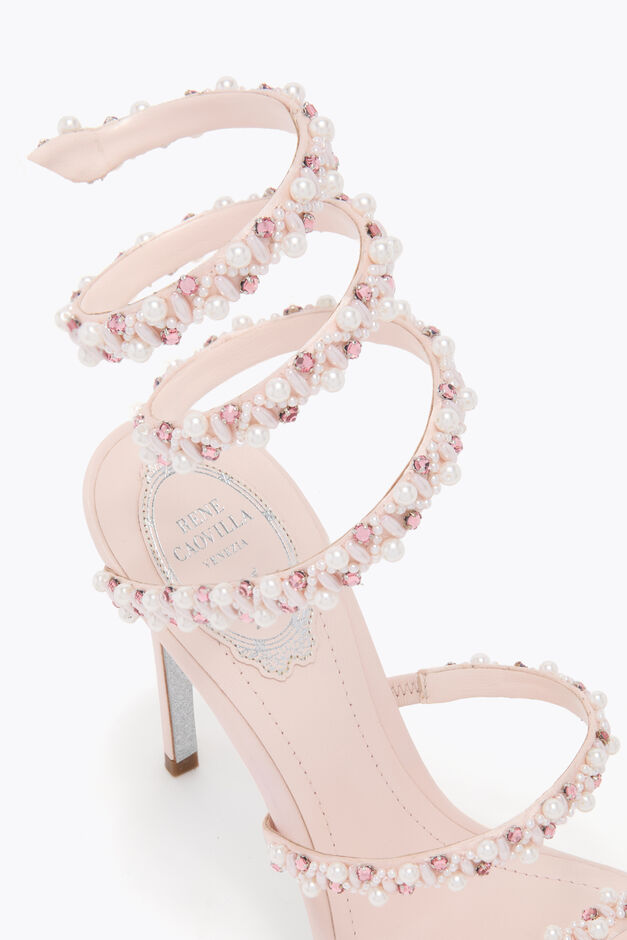 GOLDEN POWDER PINK SANDAL 80