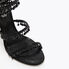 CHANDELIER BLACK SANDAL 105