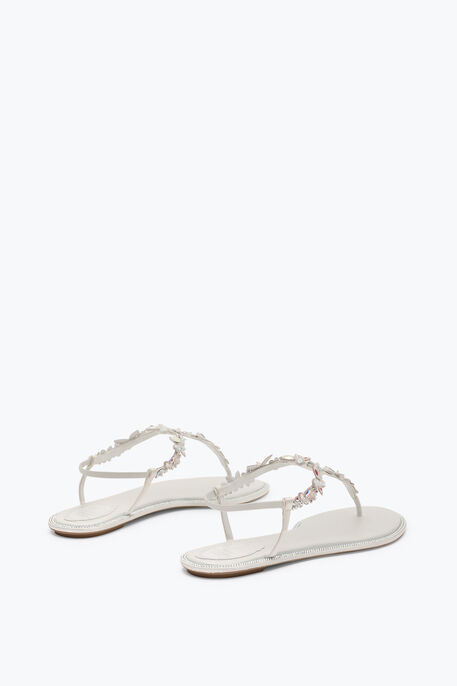 EDEN IVORY THONG SANDAL 10
