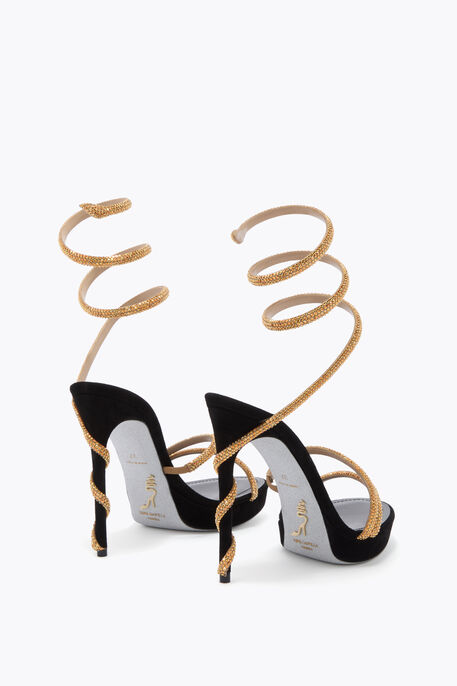 MARGOT HONEY PLATFORM SANDAL 120