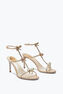 Caterina Gold Sandal 80