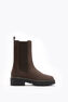 BIKA BROWN ANKLE BOOT WITH CRYSTALS 50