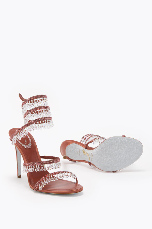 CHANDELIER MOCHA MOUSSE SANDAL 105