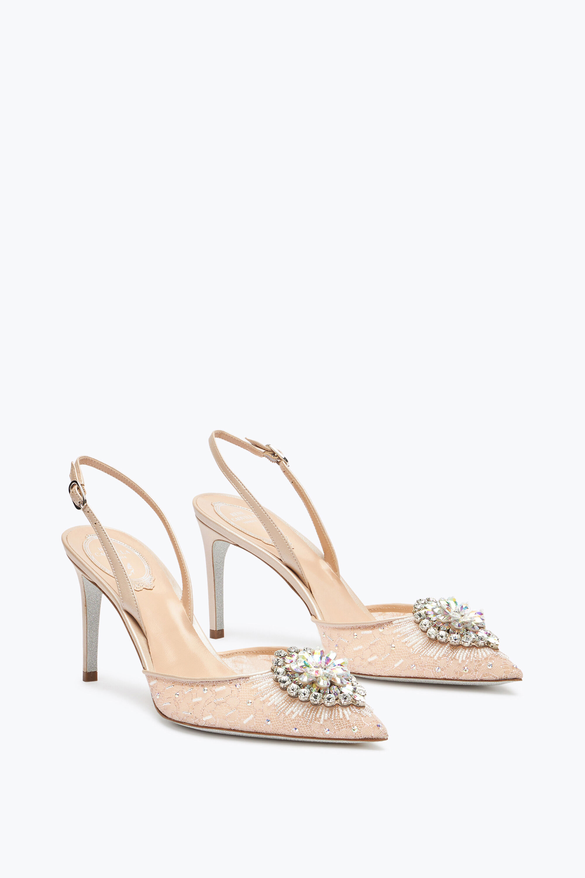 美品　RENE CAOVILLA ゴージャス Jeweled MARGOT | Rene Caovilla®