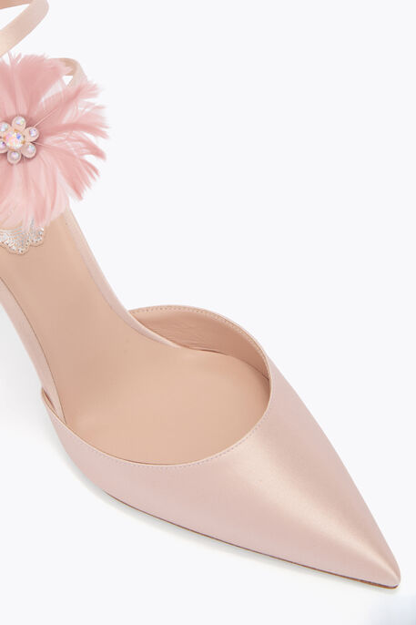 JOLENE POWDER PINK PUMP 80