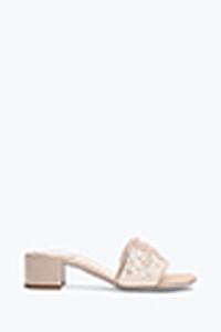 Cinderella Nude Slider Sandal 40